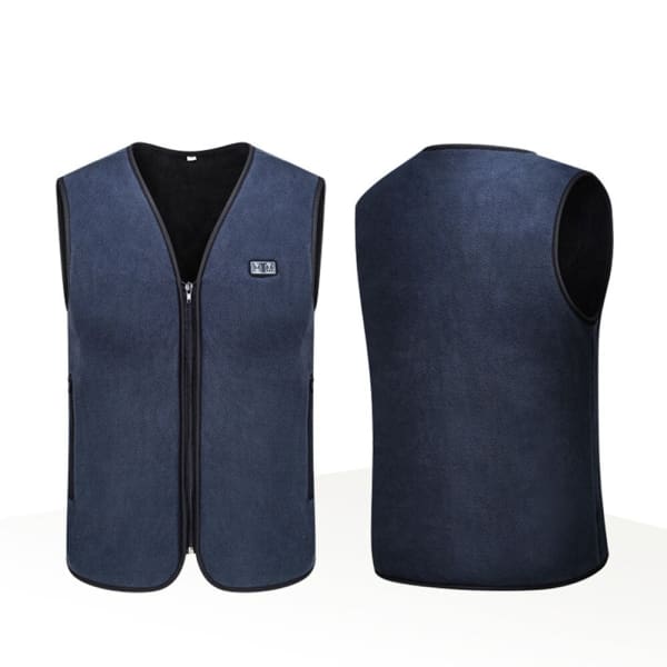 Battery heated vest